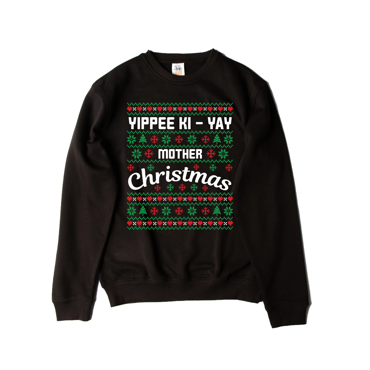 Yipee Kayay Mother Christmas Sweater: HERO Series Midweight Hoodie