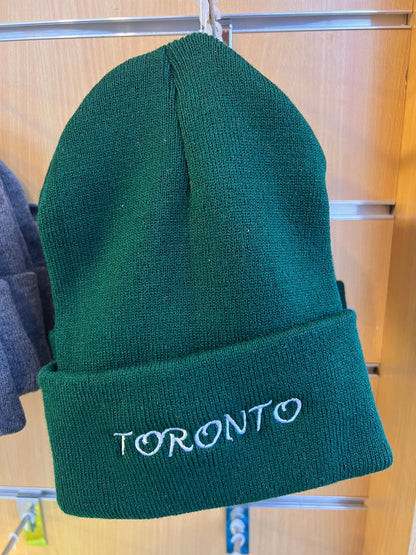 Toronto Curved Logo Knit Cuff Toque