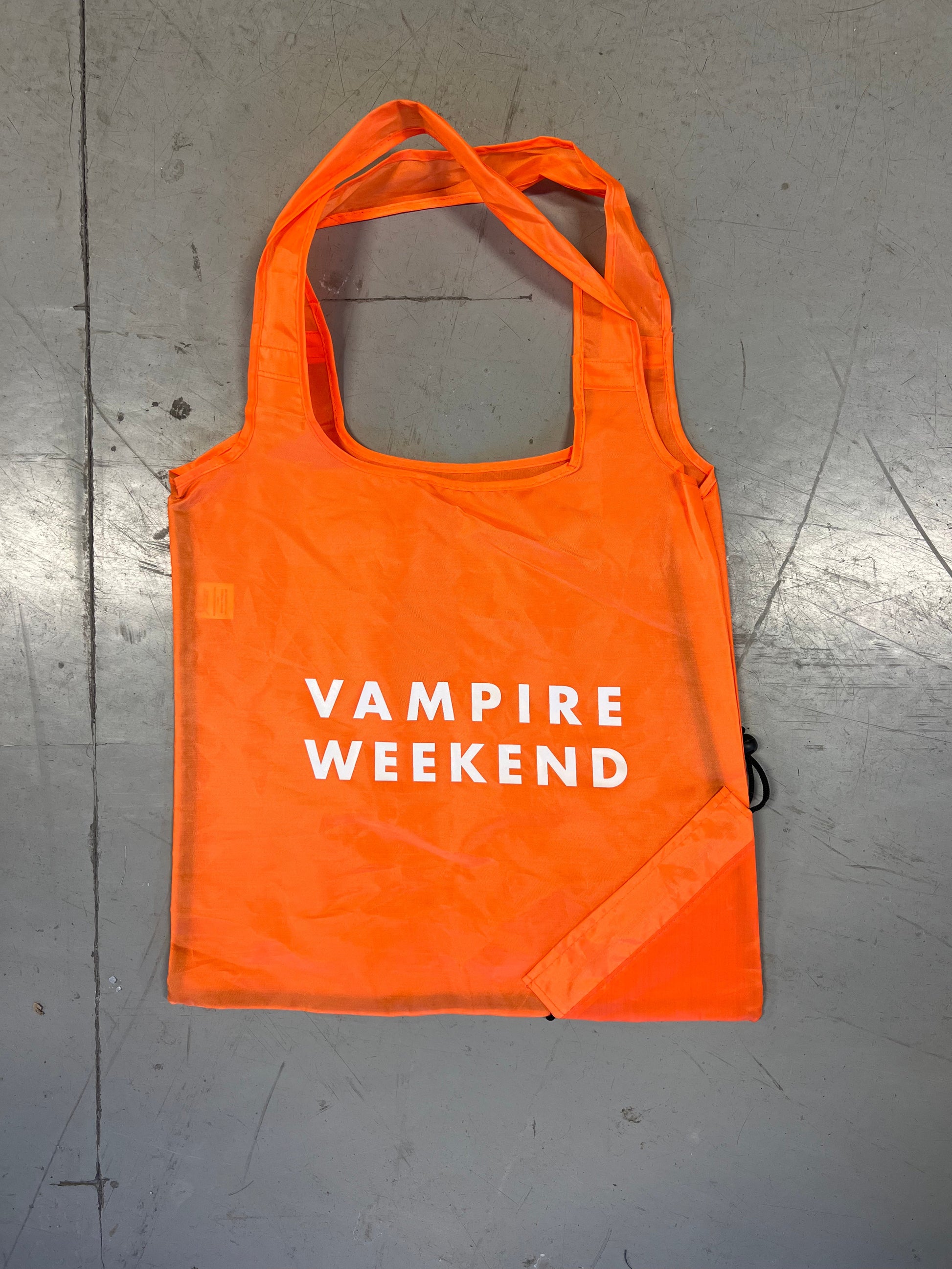 Vampire weekend tote in orange