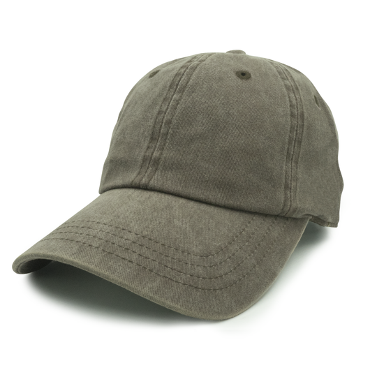 Nissi Pigment Dye Cap - Brown - Hats