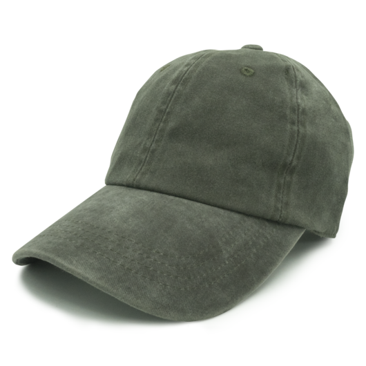 Nissi Pigment Dye Cap - Dark Green - Hats