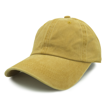 Nissi Pigment Dye Cap - Gold - Hats