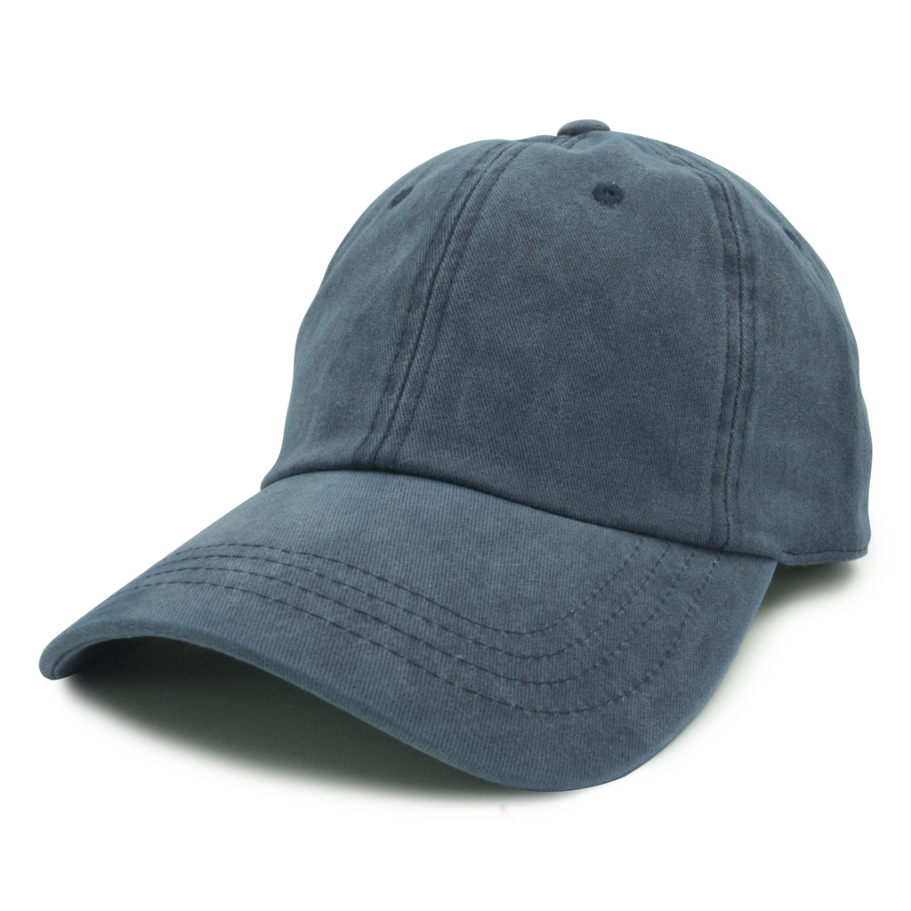 Nissi Pigment Dye Cap - Navy - Hats