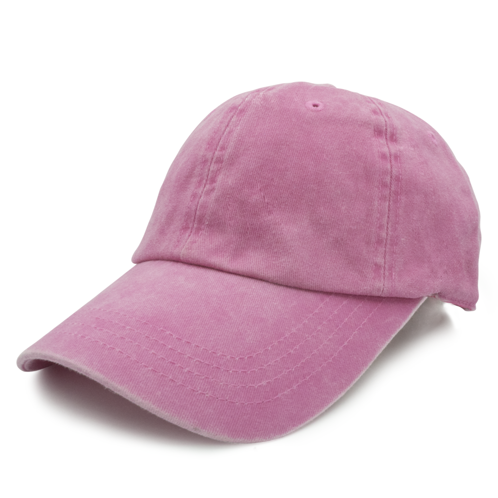 Nissi Pigment Dye Cap - Pink - Hats