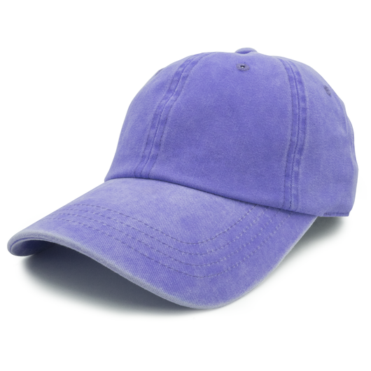 Nissi Pigment Dye Cap - Purple - Hats