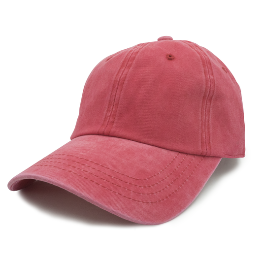 Nissi Pigment Dye Cap - Red - Hats