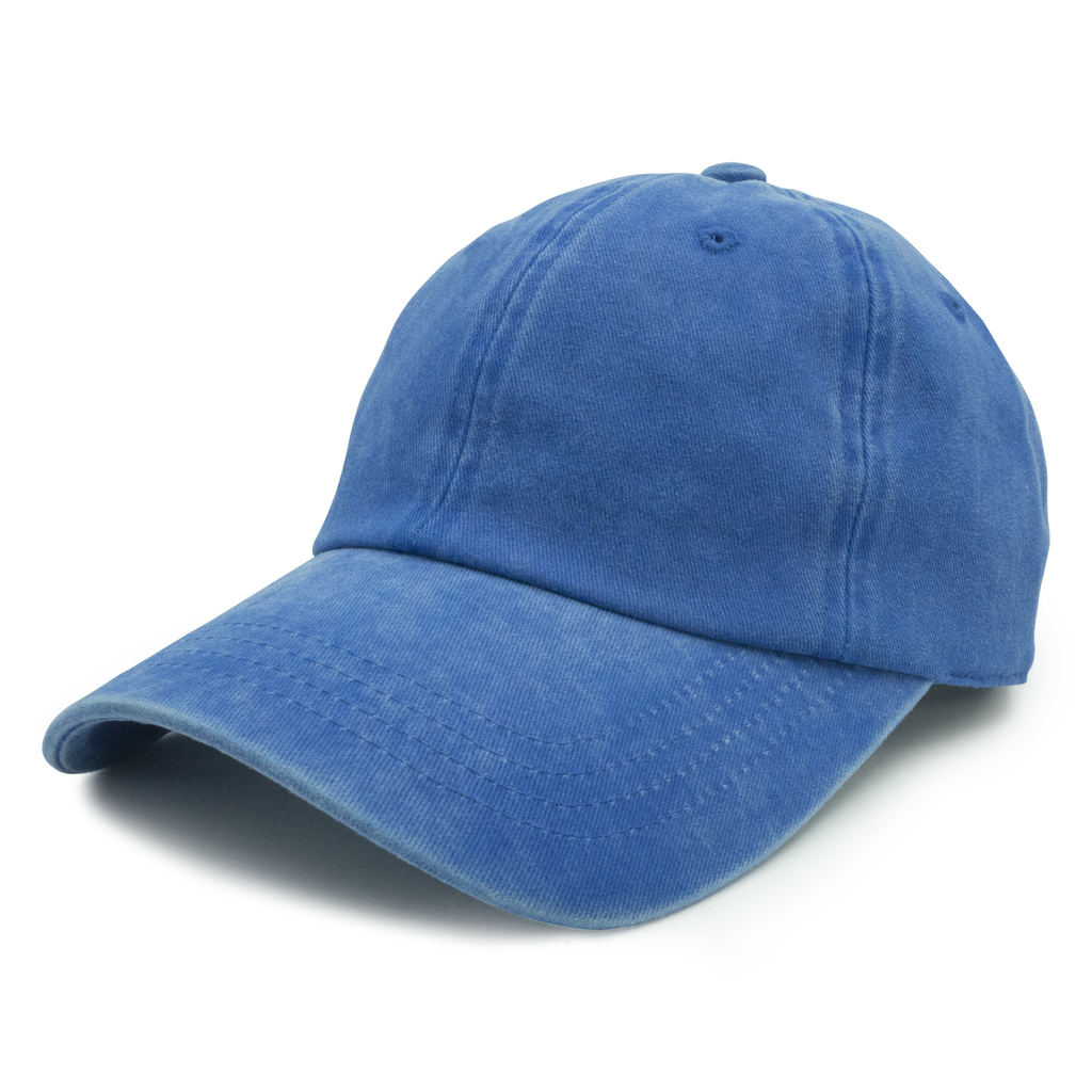 Nissi Pigment Dye Cap - Royal - Hats