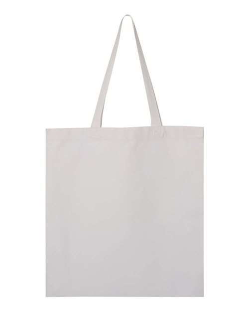 Stand out from the crowd with our classic white Q-Tees Promotional Tote - Q800, made from premium quality heavy cotton canvas and designed for everyday use.