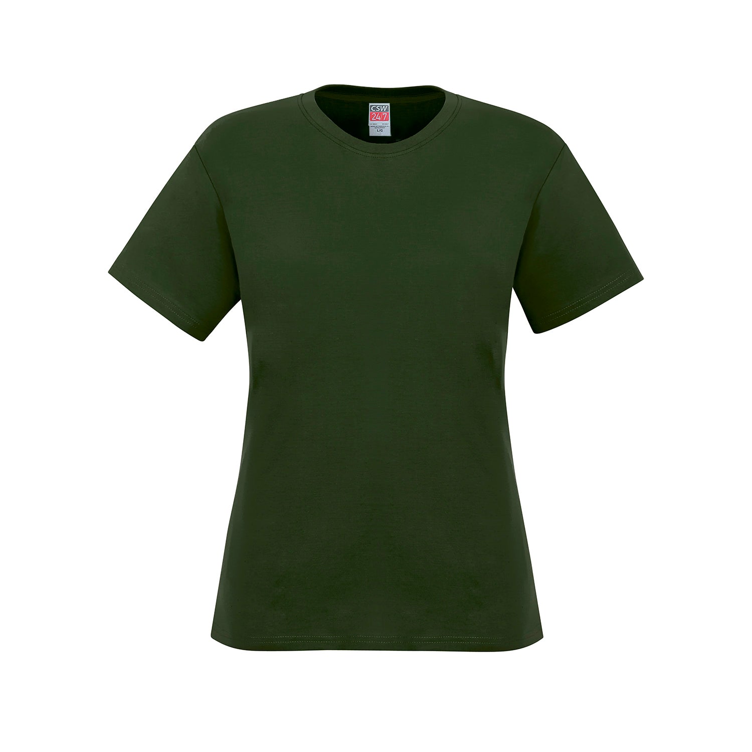 S05611 - Parkour - Ladies Crew Neck Cotton T-Shirt - Forest
