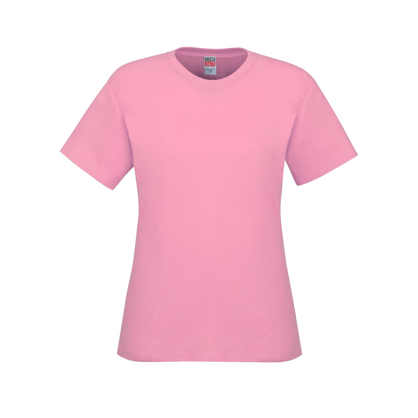 S05611 - Parkour - Ladies Crew Neck Cotton T-Shirt - Pink /