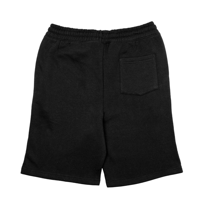 black fleece shorts for ultimate comfort and style.